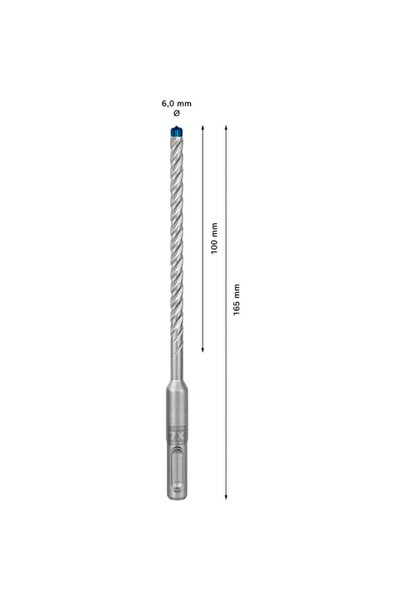 Bosch Μπούργιου Εξπέρτ SDS Plus-7X, 6x100x165mm