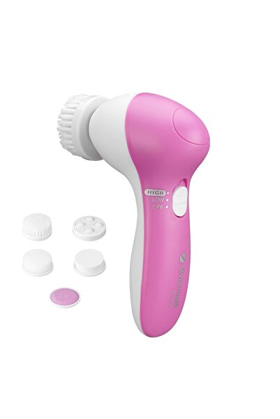 newnet 5in1 Yüz Temizleme Masaj Fırçası Cilt Bakım Silikonu Yüz Temizleyici Yüz Yıkama Masaj Aleti