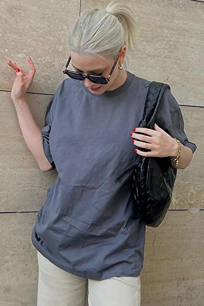 CMZ COLLECTİON Tricou de vară pentru femei, cu decolteu tip ciclism, model To...