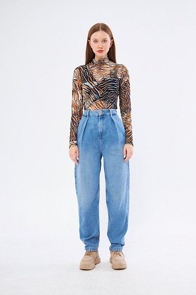Kutaf Women's Mom Jean Pants - Stylish Design