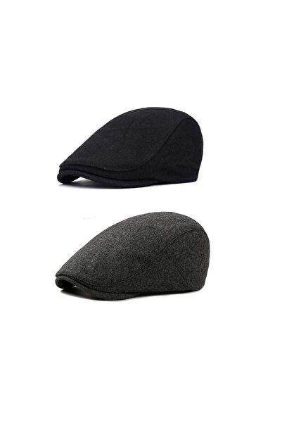 Rupen Kraft Set of 2 Winter Cashmere Beanies Wool Beanies London Beanies