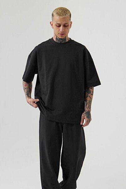 OKULCUBABA Ανδρικό Unisex Σετ Πιτζάμες με Άνετη Ελαστική Μέση