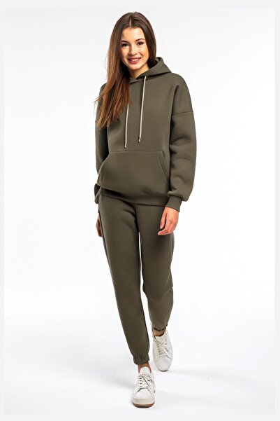 YAKAMEL Γυναικείο Σετ Φόρμας Κανονικής Εφαρμογής - 3 Νήματα