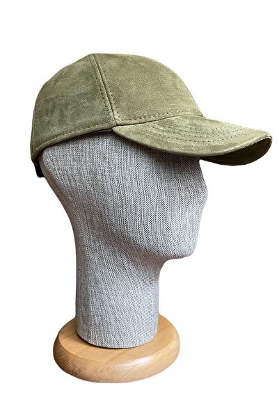 Rupen Kraft 100% естествена кожена шапка от велур с козирка