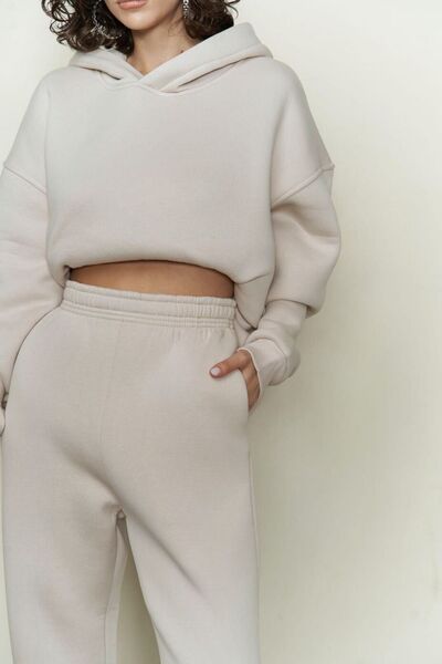 YAKAMEL Γυναικείο Σετ Φόρμας με Ψηλή Μέση και 3 Κλωστές