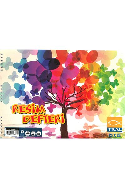 TRAL Caiet de 15 coli - 25,35 Poză
