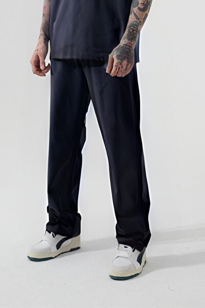 OKULCUBABA Pantaloni de pijama de vară pentru bărbați, cu croială confortabilă