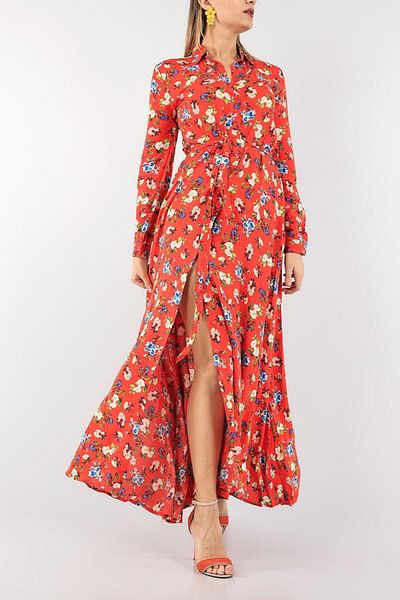 Phoenix Women Patterned İlkesim Shirt Dress