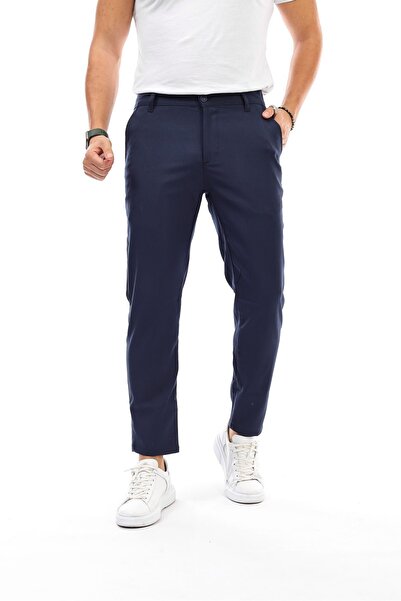 YAKAMEL Pantaloni din Lycra țesută pentru bărbați