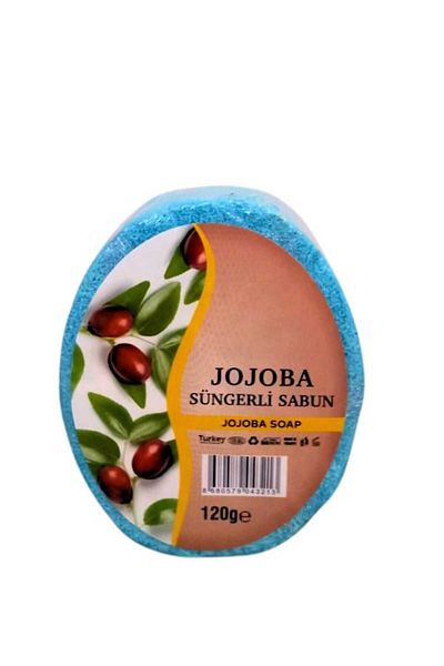 Karşı Köyden Natural Sponge Soap with Jojoba Extract, Natural Sponge Soap