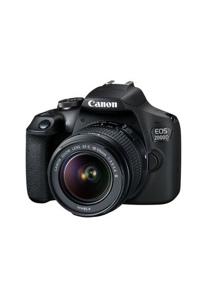 Canon EOS 2000D + 18-55 mm Dijital SLR Fotoğraf Makinesi