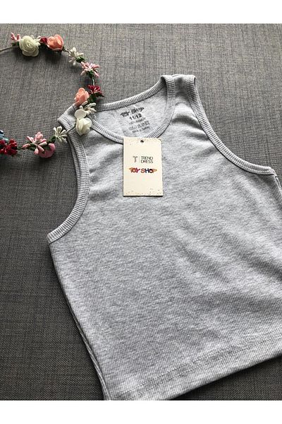 TREND DRESS Kids Crop (GREY)