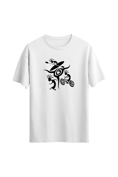 Açık Garaj Unisex Leisure Printed Regular T-shirt