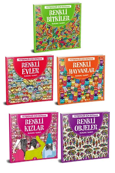 GÖNÜL YAYINCILIK Spirit 3-Piece Mandala Therapy Set - Reflection and Felted Pen
