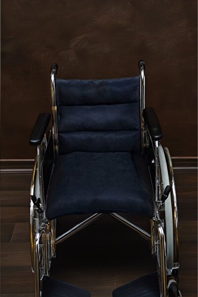 Demanslife وسادة كرسي متحرك سوداء اللون أسود اللون 1 - جودة من الدرجة الأولى