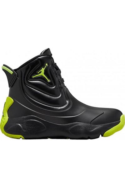 Nike Jordan Drip 23 Rain Boots CT5799 001 Black/Atomic Green NIB