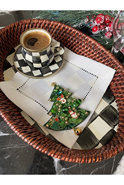 Handmade Новорічна серветка для кави