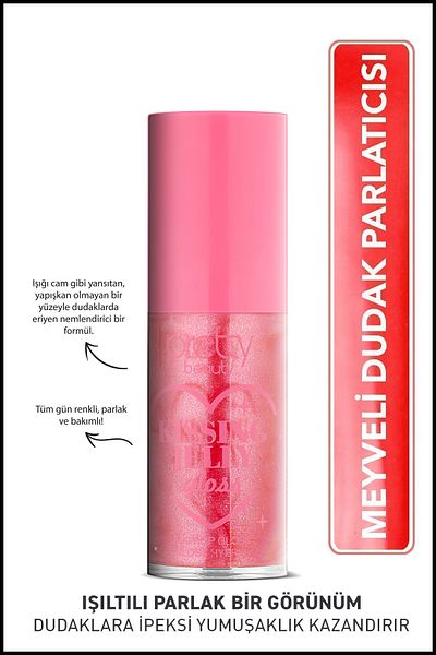 Pretty Beauty Kissing Jelly Gloss - Juicy Lip Gloss Fruit Flavored Lipstick