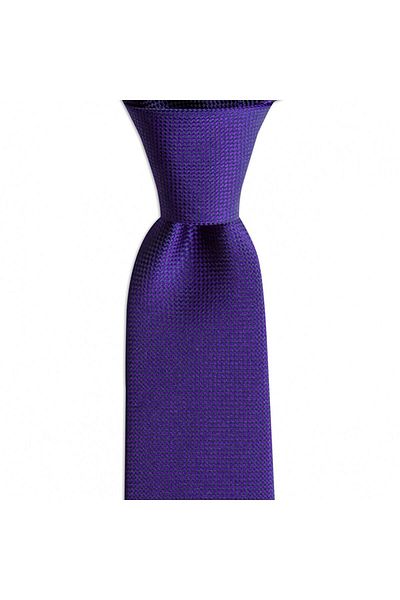 1001 Kravat Purple Colored 7 cm Wide Silk Tie