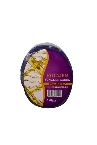 Karşı Köyden Natural Sponge Soap with Collagen Extract, Natural Sponge Soap