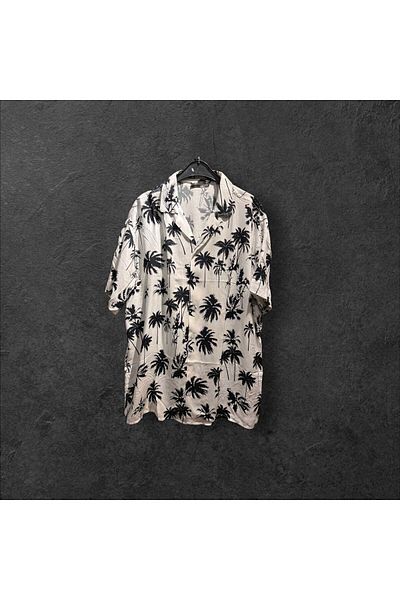 stanpolis Cool Summer Windy - Palm Patterned Style Refreshing Shirt