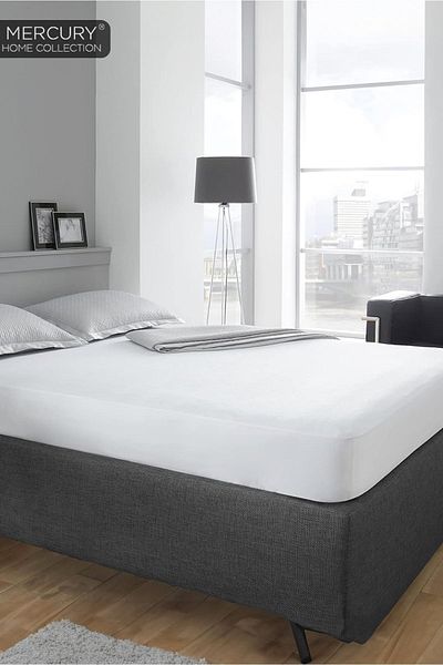 Mercury Micro Fitted Liquid Proof Mattress Protector| Full Edge Waterproof Mattresses| Single Double