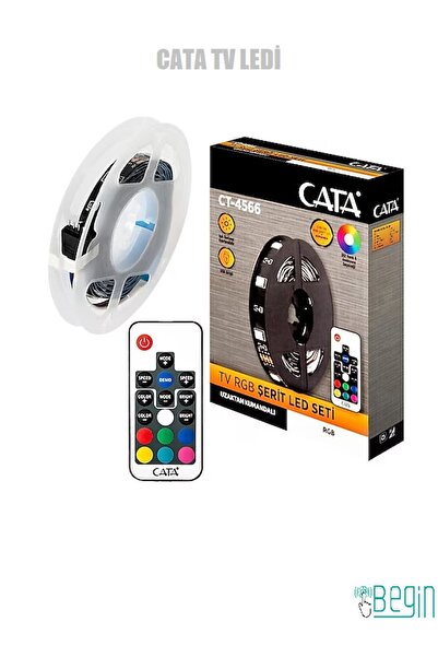 Cata TV ARKASI LED CT-4566 KOLAY MONTAJ KUMANDALI HER RENK