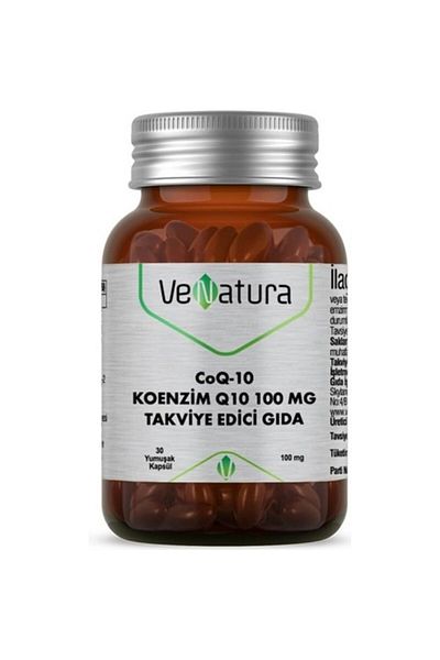 VeNatura Coenzyme Q10 100 Mg 30 Soft Capsules