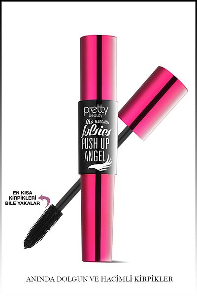 Pretty Beauty Sapsies Push up Angel Mascara - Black