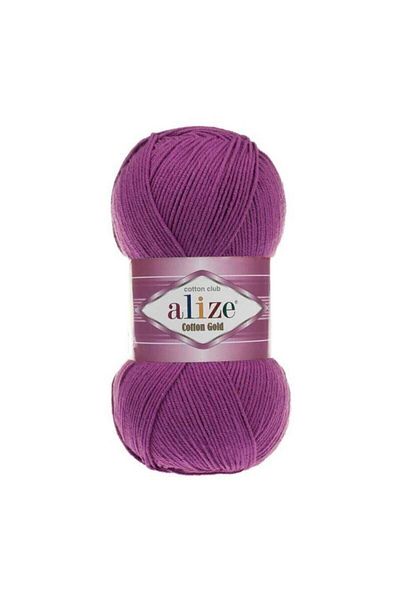 Alize 1 Yumak Purple Cotton Gold 122