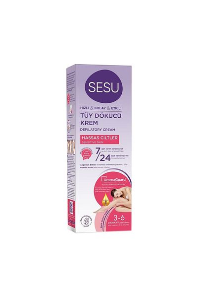 Sesu 100 Ml Cream Sensitive Hair Remover