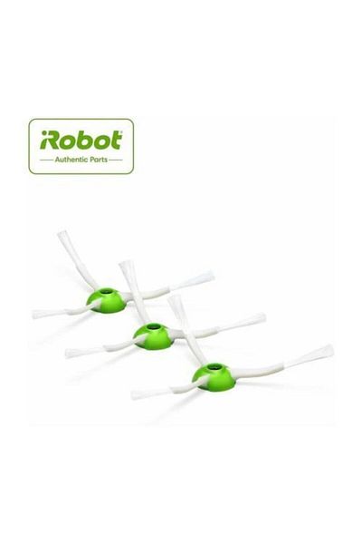 iRobot Roomba E5 and I7 Series - Side Brush (3 Pcs) with Importor Warranty, White