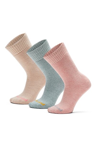 Timberland 3PP TB Ribbed Marled Boot Sock Gift Box