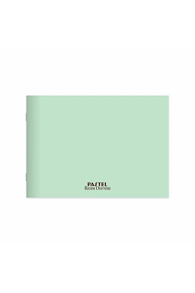 SEYFİKİRTASİYE 25x35 Cm Sharp Color Wire Stitched Pastel Plastic Cover 24 Sheets Picture Notebook Poppable