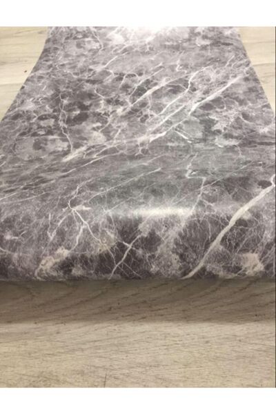 Dekor Yapışkanlı Folyo Gri 5 Metre