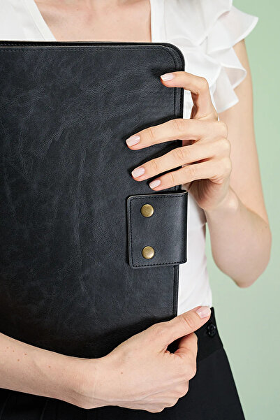 MORCA Съвместима чанта-органайзер за Macbook Air Pro 13-14 инча, черна, MRC2073BLCK