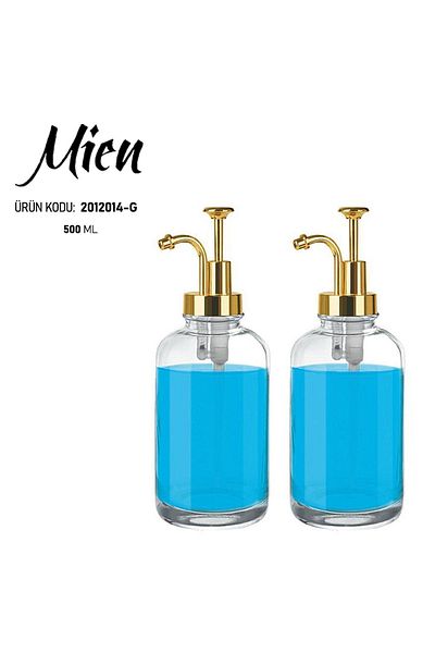 MİEN Mien 2-Piece Liquid Soap Dispenser & Lotion Set 500ml