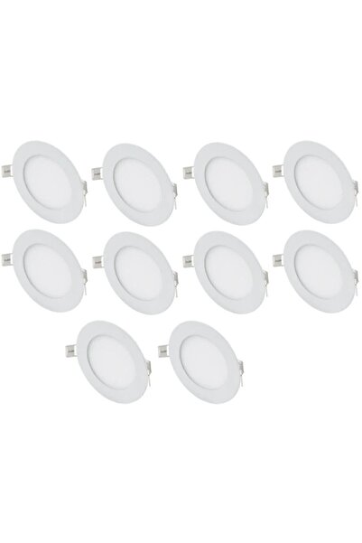 Cata 10 Adet 6 Watt Slim Led Panel Gün Işığı Metal Kasa