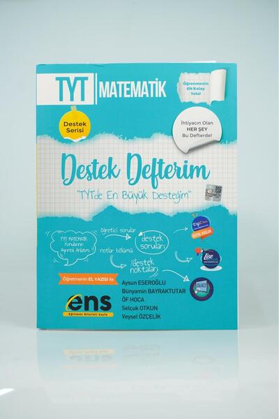 Ens Yayıncılık ENS TYT DESTEK DEFTERİM MATEMATİK