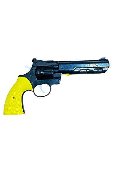 TRUST STORE Büyük Boy Oyuncak Kovboy Mantar Tabancası + 18 Adet Mantar Kapsül