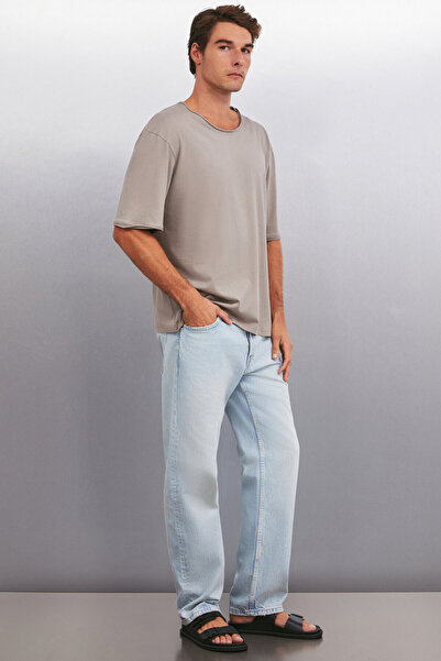 GRIMELANGE Ανδρικό μπλουζάκι DAVINSONO Mink - Άνετη εφαρμογή