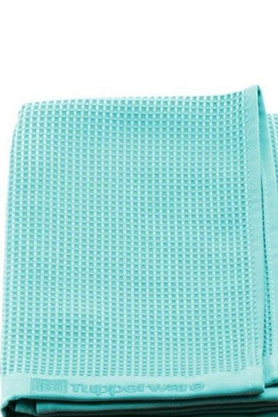 Tupperware Green Microfiber Glass Cloth