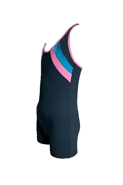CUPSEA Girl's Swimming Lycra Swimsuit with Shorts 40 Factor Sun UV Protection