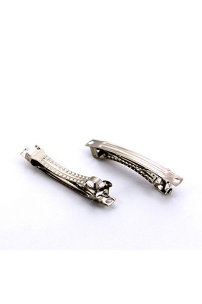 Hobimos Închidere automată din metal de culoare argintie de 6 cm - 10 bucăți netransformat