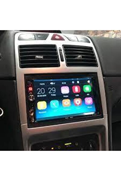 MAXESSA Pejo 307 Uyumlu 4x55 Wat Bluotoht Usb Aux Mirrolink Double Teyp Kamera