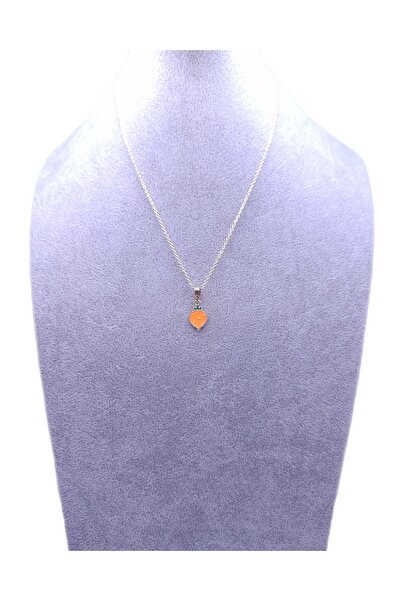 Han Ticarethane Carrot Model Chubby Necklace