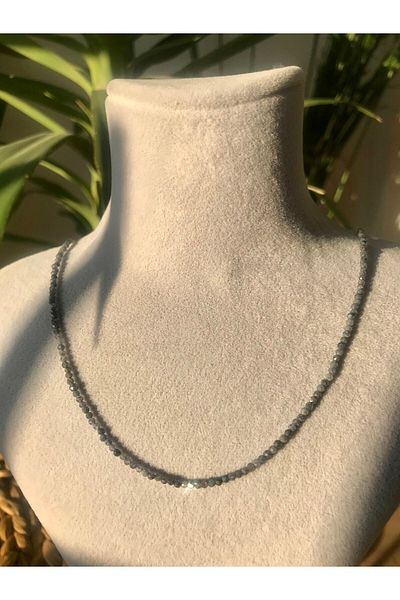 Doğaltaş Blue Sapphire Necklace