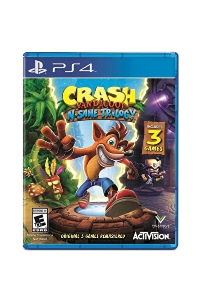 activisions Crash Bandicoot N. Sane Trılogy Ps4 Oyun