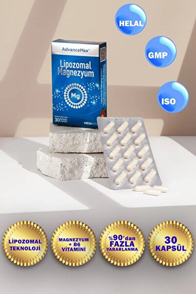 AdvanceMax Lipozomal Magnezyum 30 Kapsül