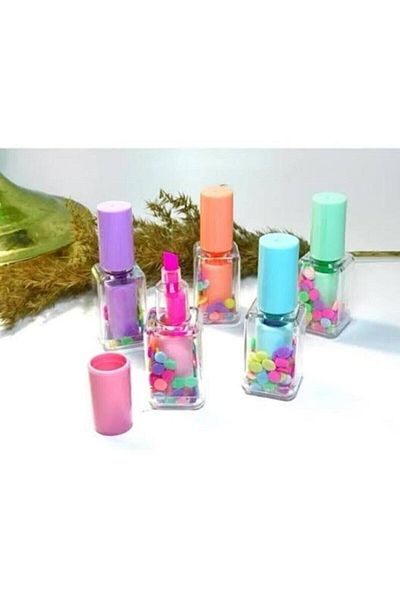 Misyon Nail Polish Shaped Highlighter Set of 5
